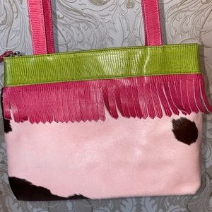 Savini Bettina bag cowhide leather